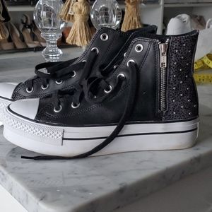 CONVERSE HI-TOP platform sneaker